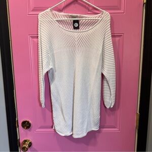Dana Buchman Cream Knit Top